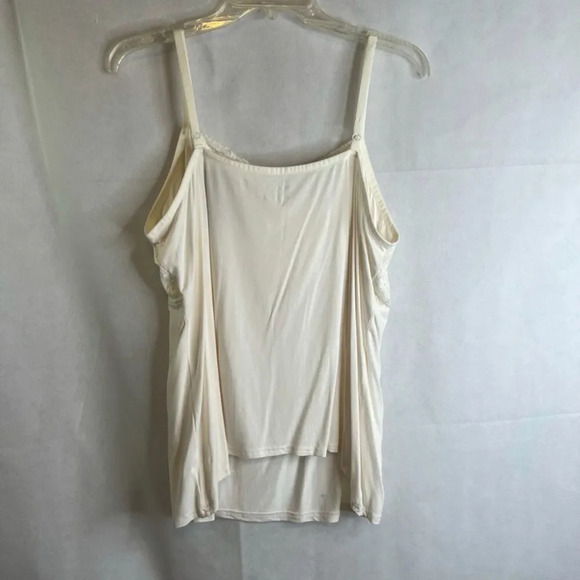 Lane Bryant NWT Lace Bodice Camisole Tank Top with Adj Straps Plus Size 18/20 - Picture 2 of 10